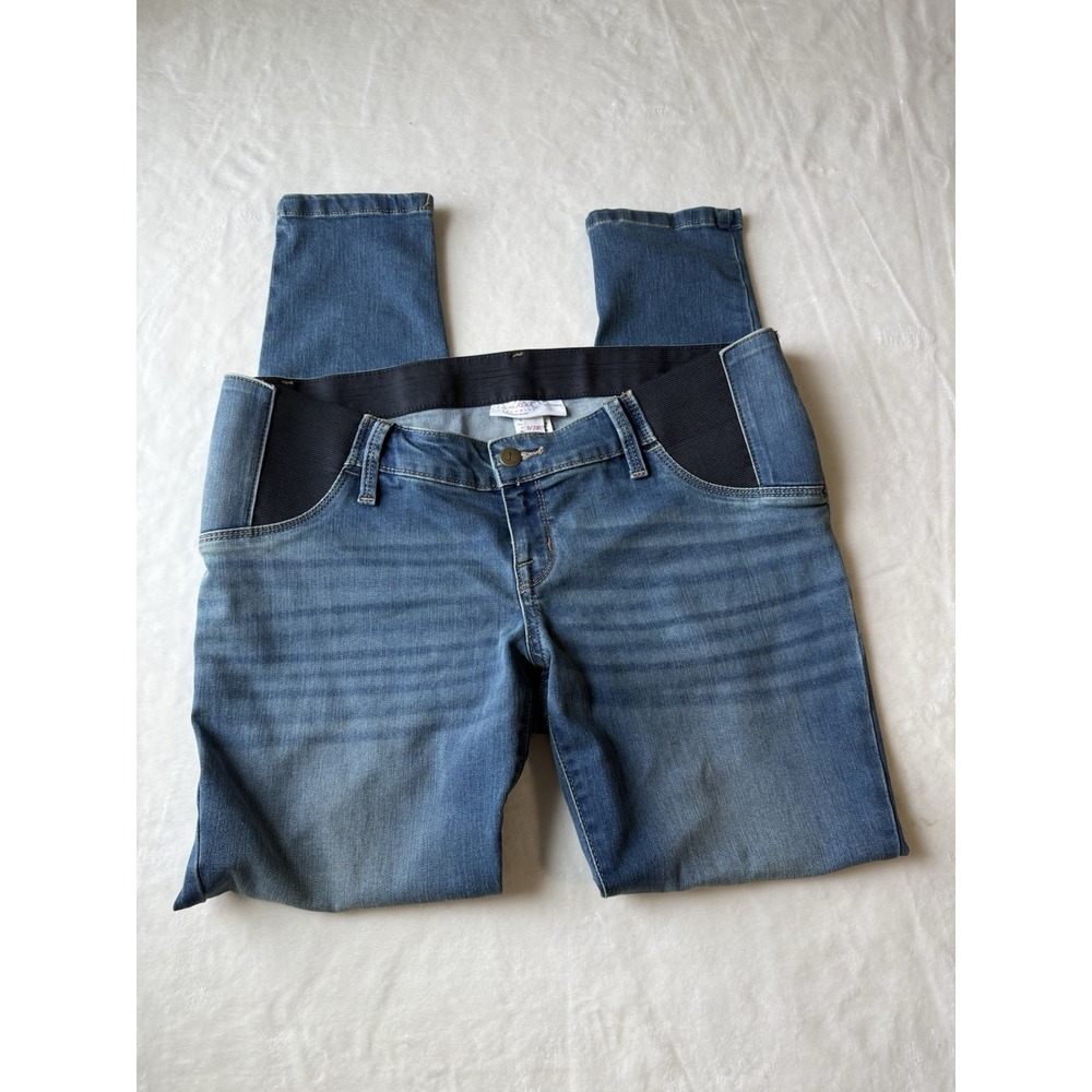 Isabel Maternity by Ingrid & Isabel Blue Jean Jegging 8/29R Side Panel Pregnancy